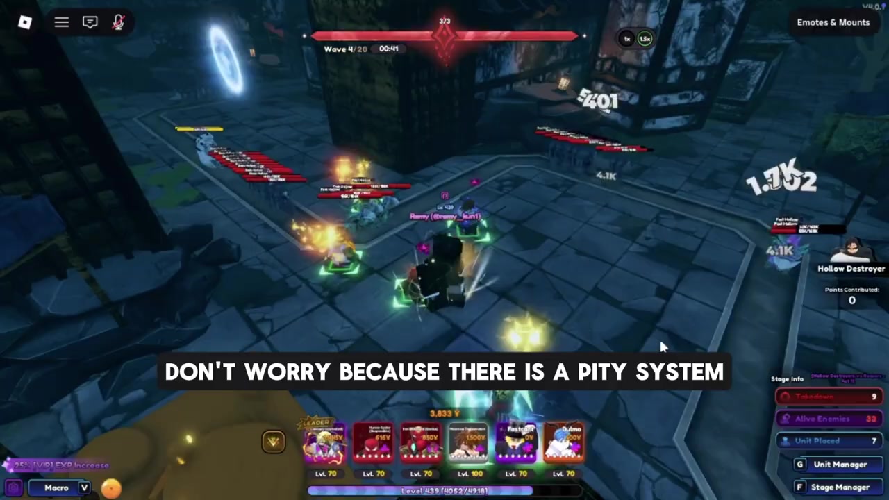 Repeat your clears