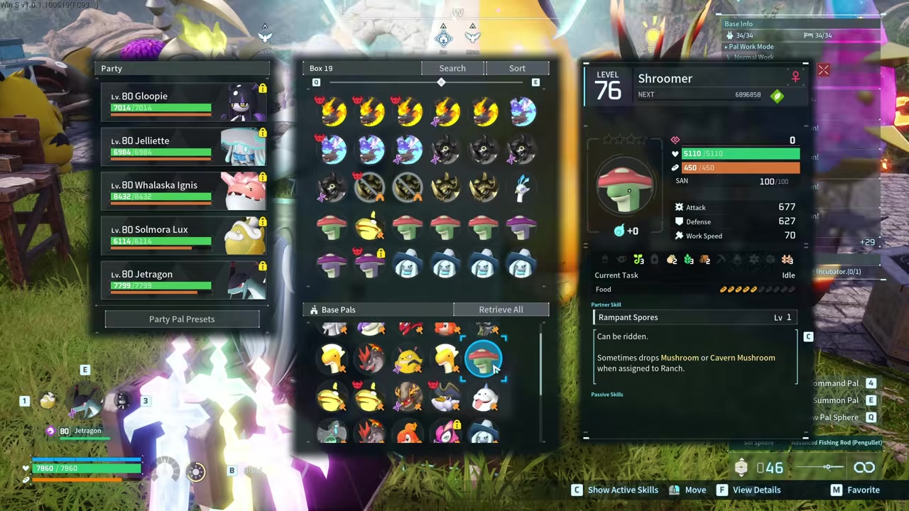 Find Shroomer in preferences