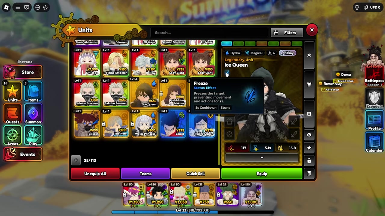 Clear Story stages