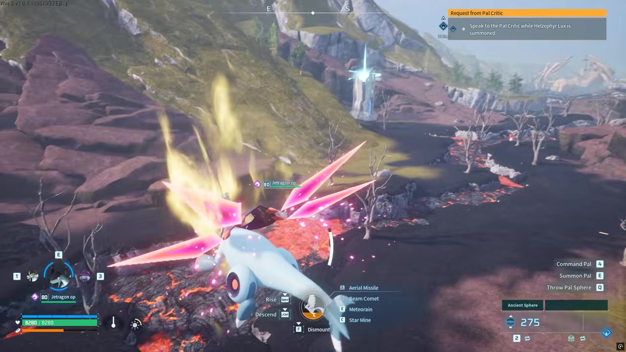 Follow the lava channels