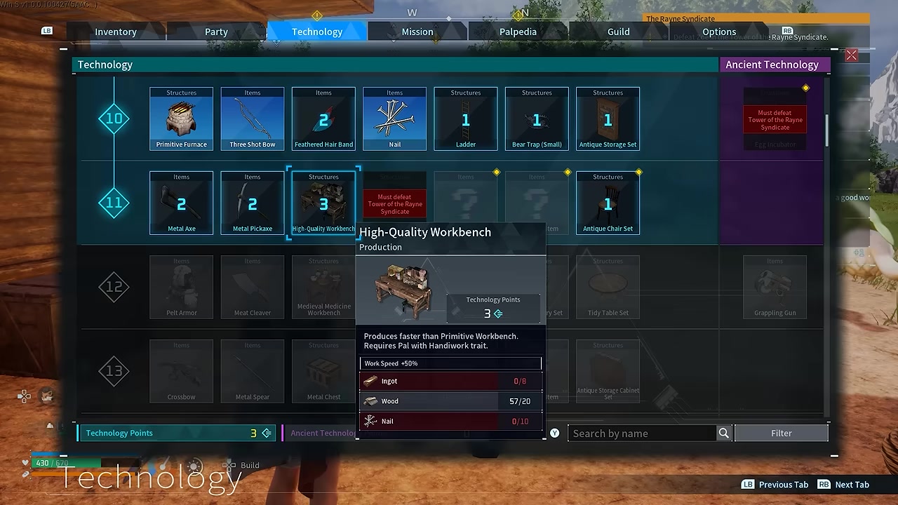 Revisit progression goals
