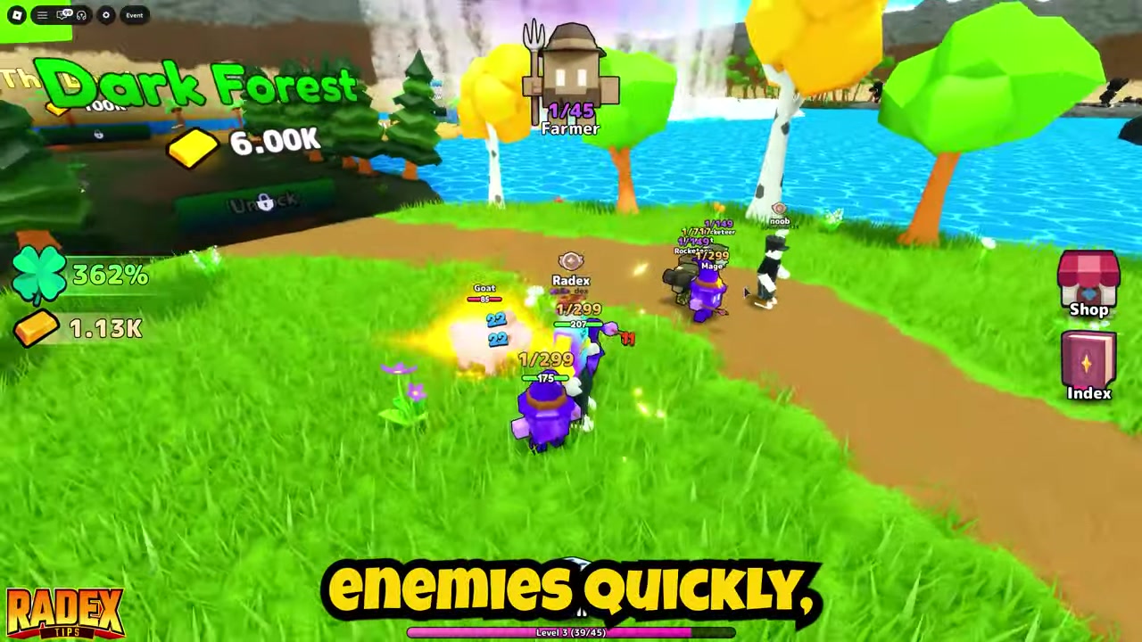 Pick a zone with fast kills