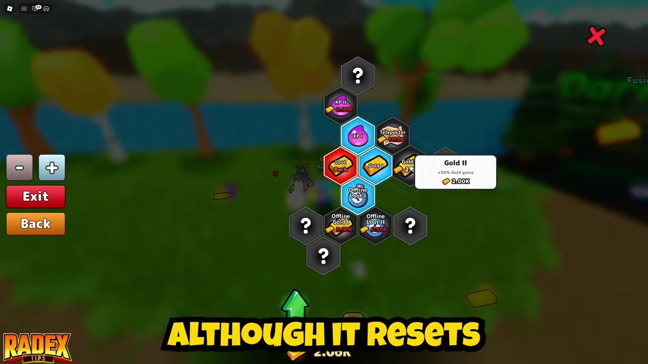 Sweep drops with magnet and speed