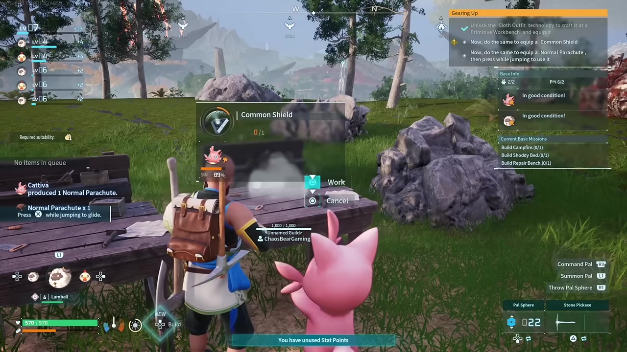 Travel to a mid-game area