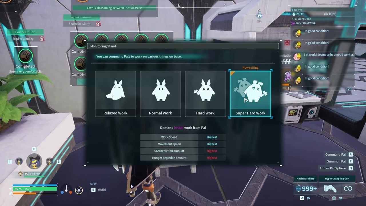 Open build mode
