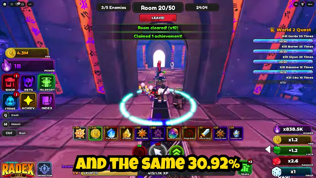 Go to Items