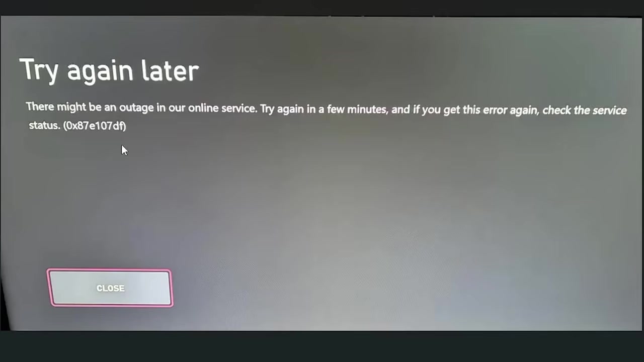Check Xbox service status