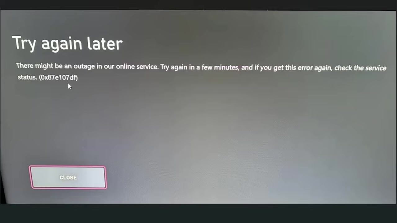 Restart the Xbox