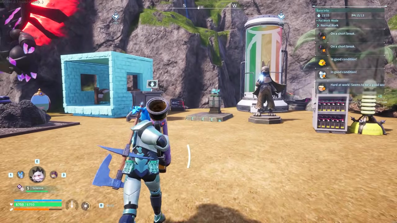 Build the utility structure Place one unlocked support item, such as the Large Toolbox, because extra copies do not stack the bonus.
