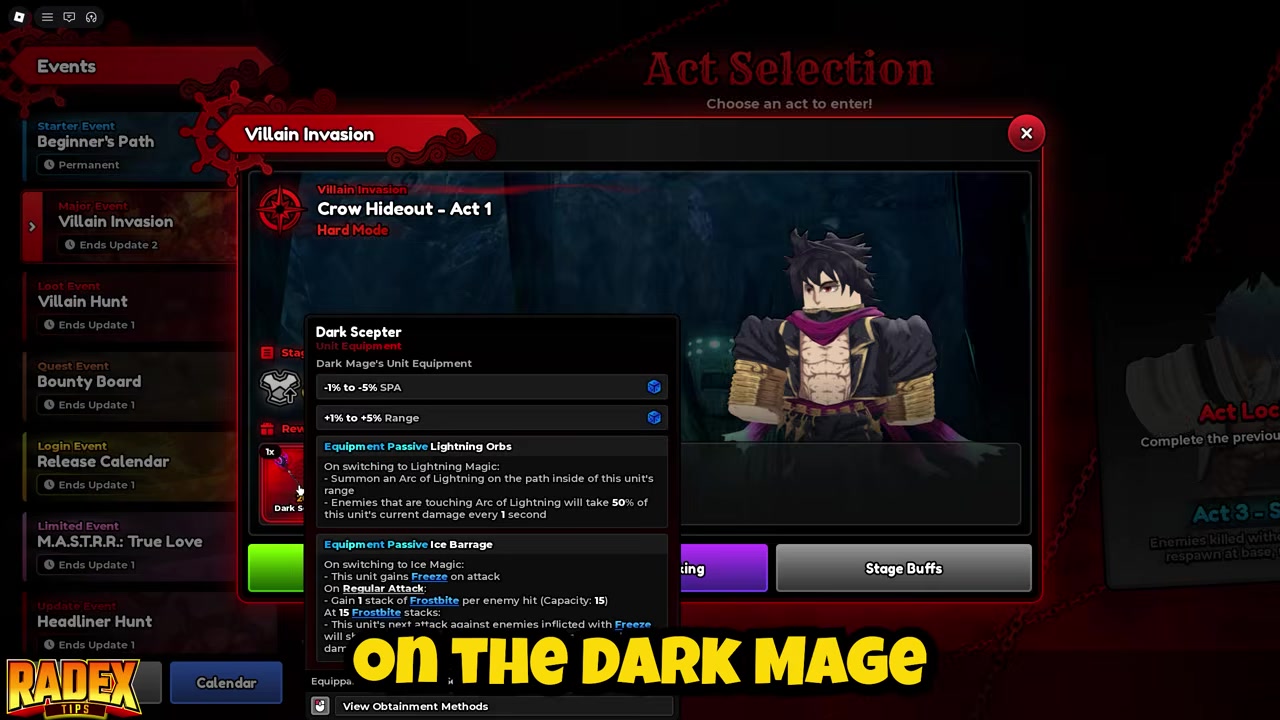 Choose Crow Hideout - Act 1