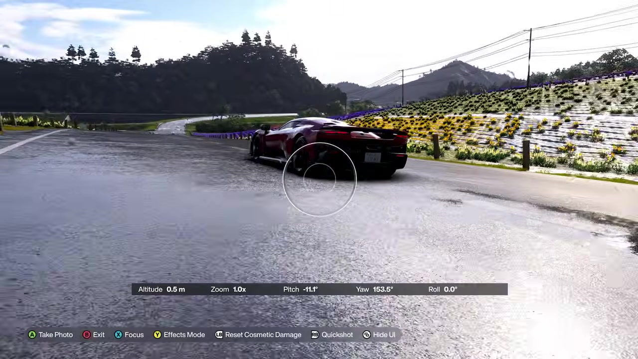 Frame the Ferrari and location