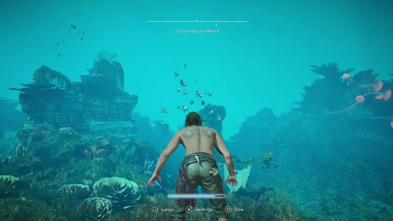 Use the pillar to face north