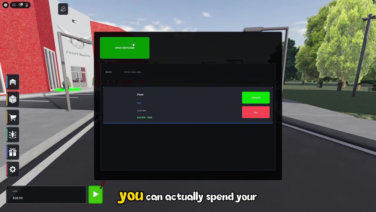 Try crates for cash boosts