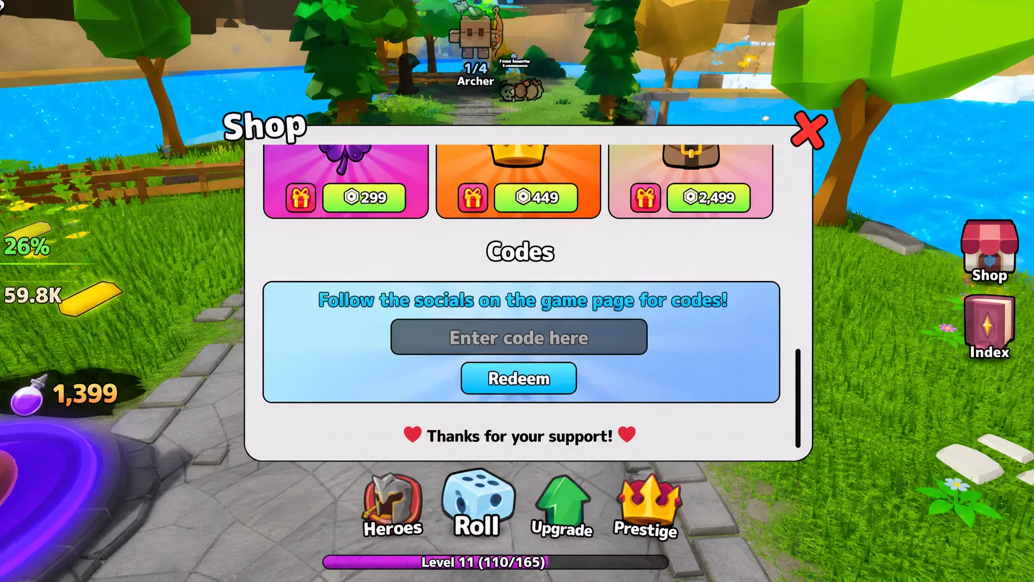 How To Redeem RNG Heroes Codes