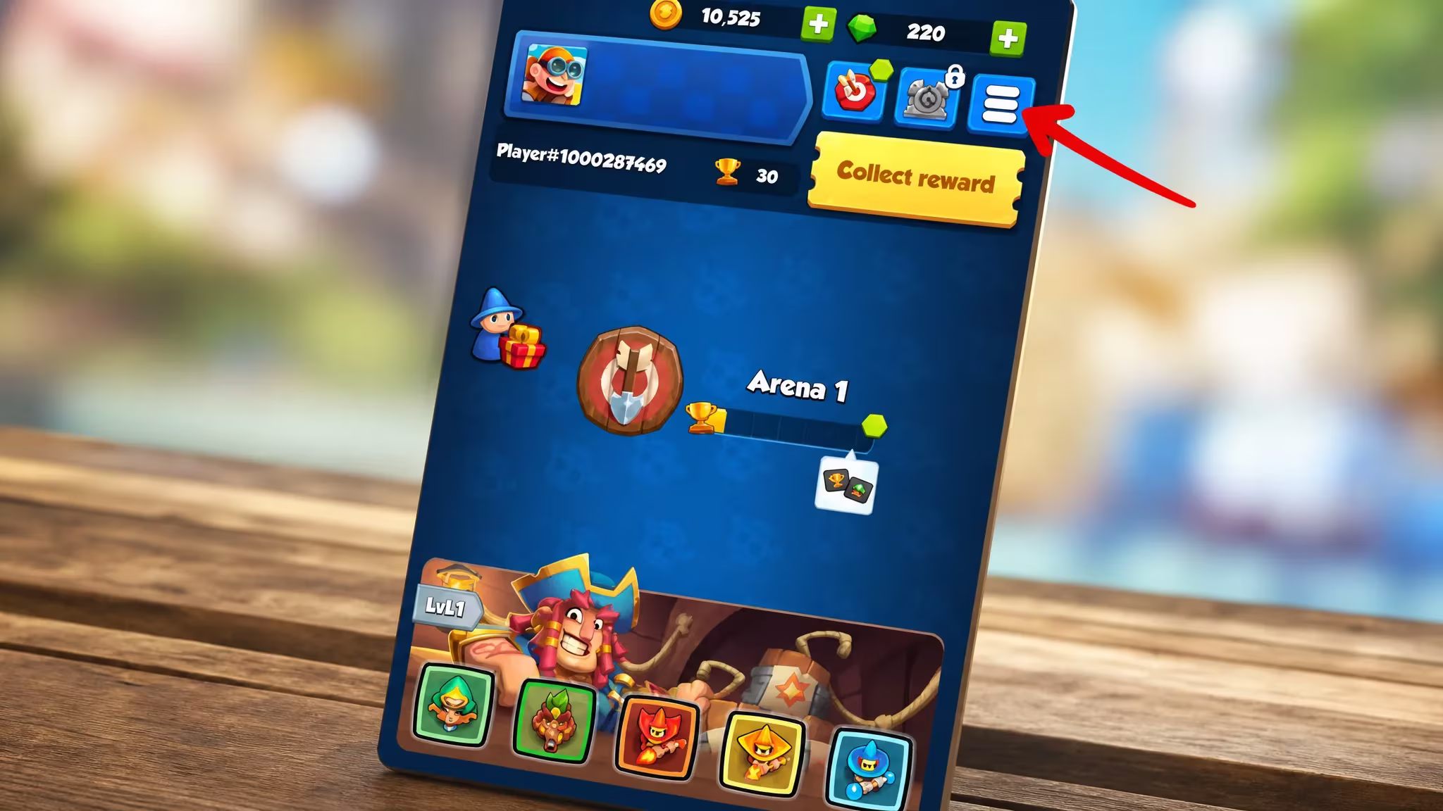 Code redemption mobile
