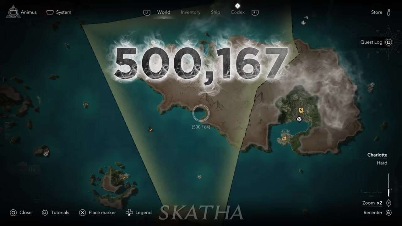 Dive and loot the chest