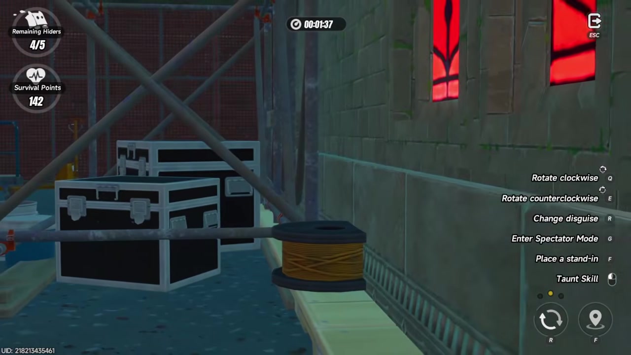 Tuck into a corner or wall
