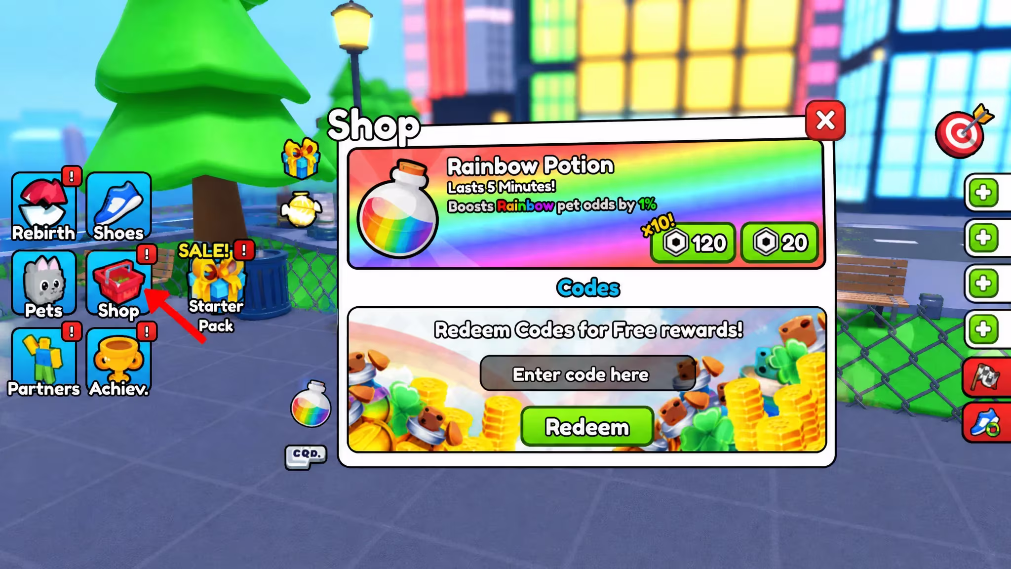 Redeem Speed Training Codes