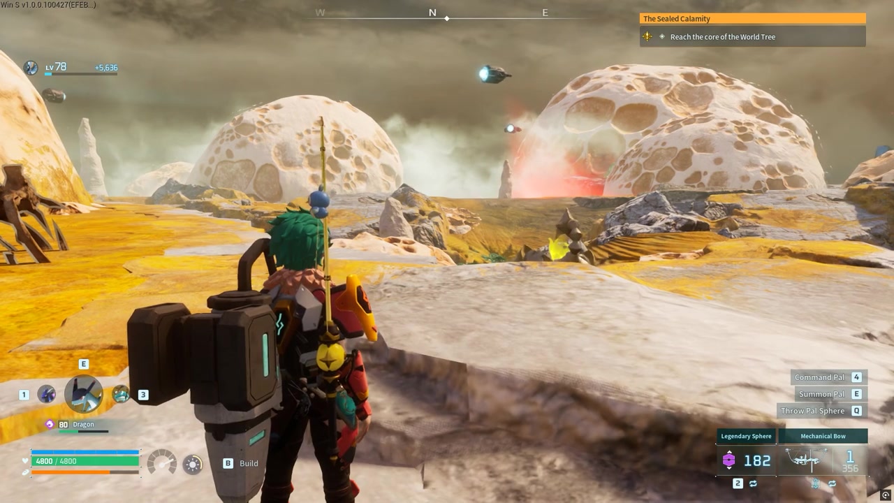 Enter the late-game biome