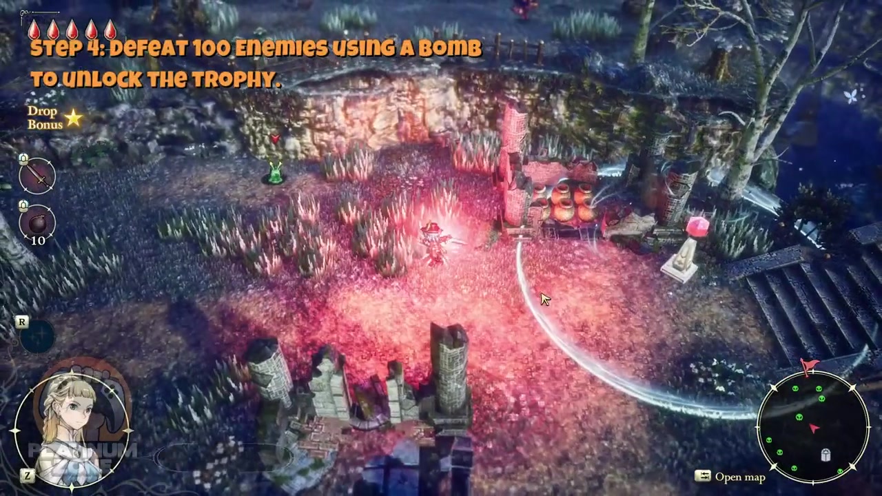 Open with Bombs in combat