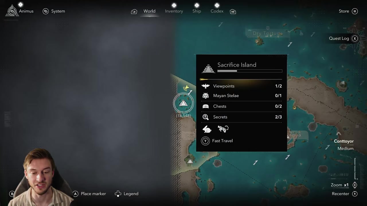 Sail to Sacrifice Island