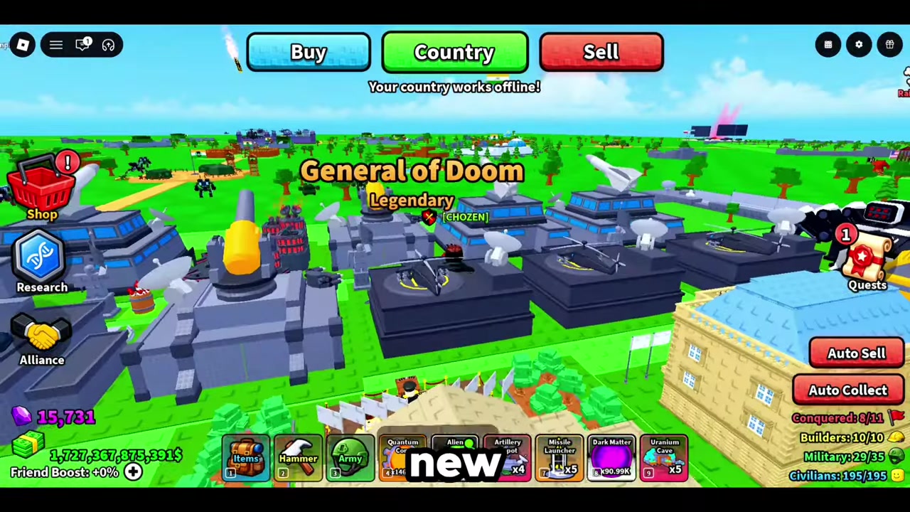 Go to your clan building