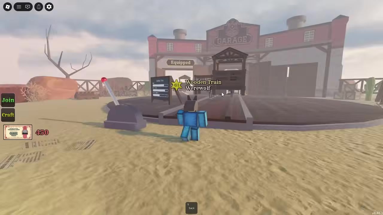 Talk to the train station NPC