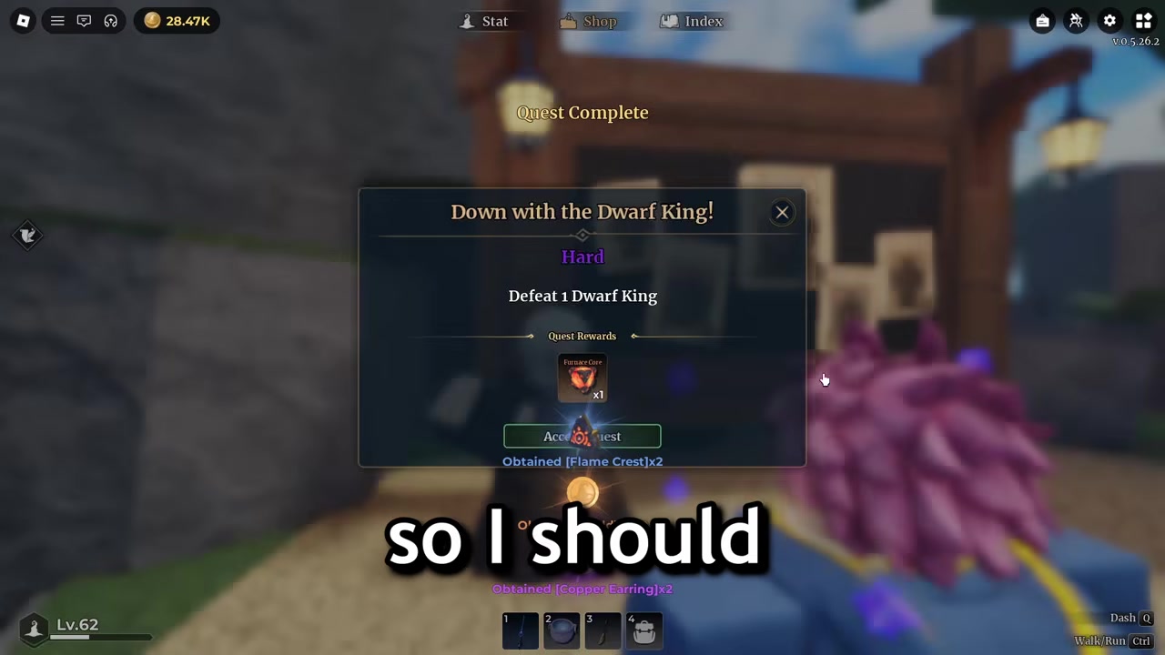 Stock your crafting batch