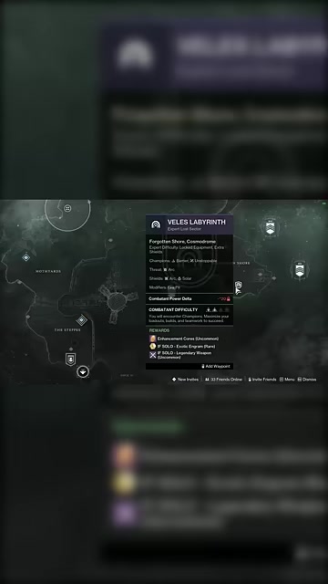 Clear the Lost Sector on normal first