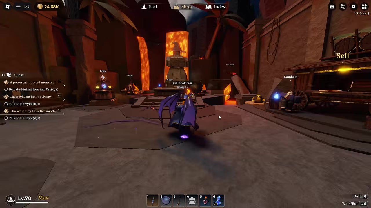Grab Fragment 1 at the spawn statue