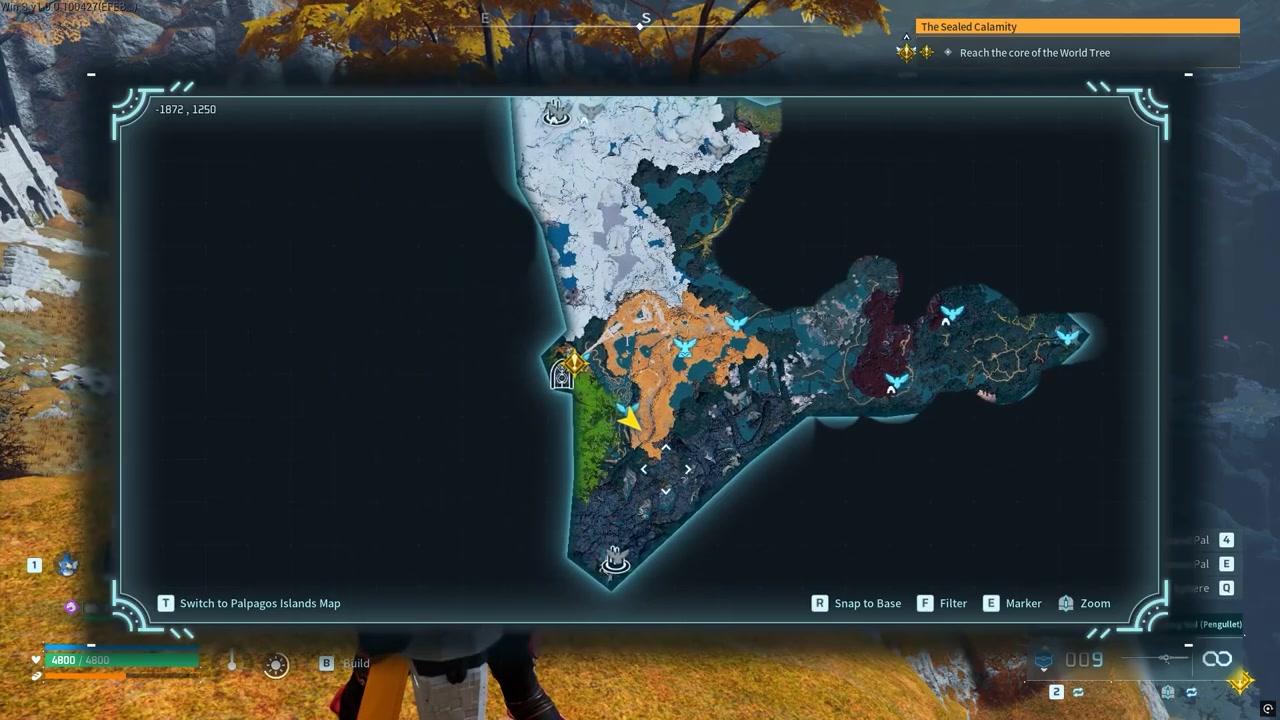 Reach the World Tree biome spot