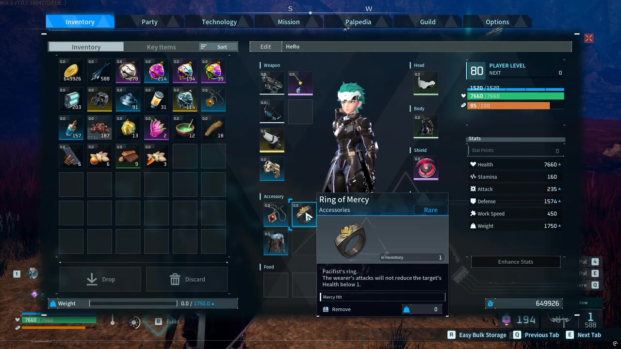 Equip a non-lethal ring