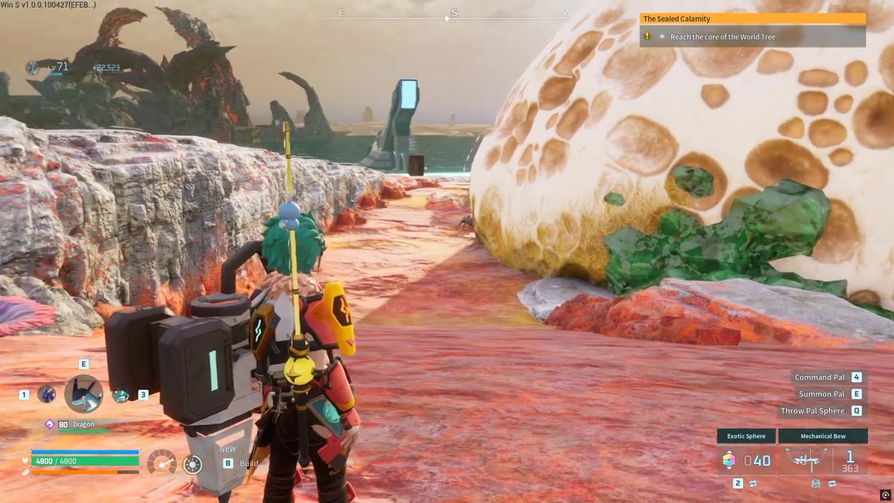 Land on the new Feybreak island