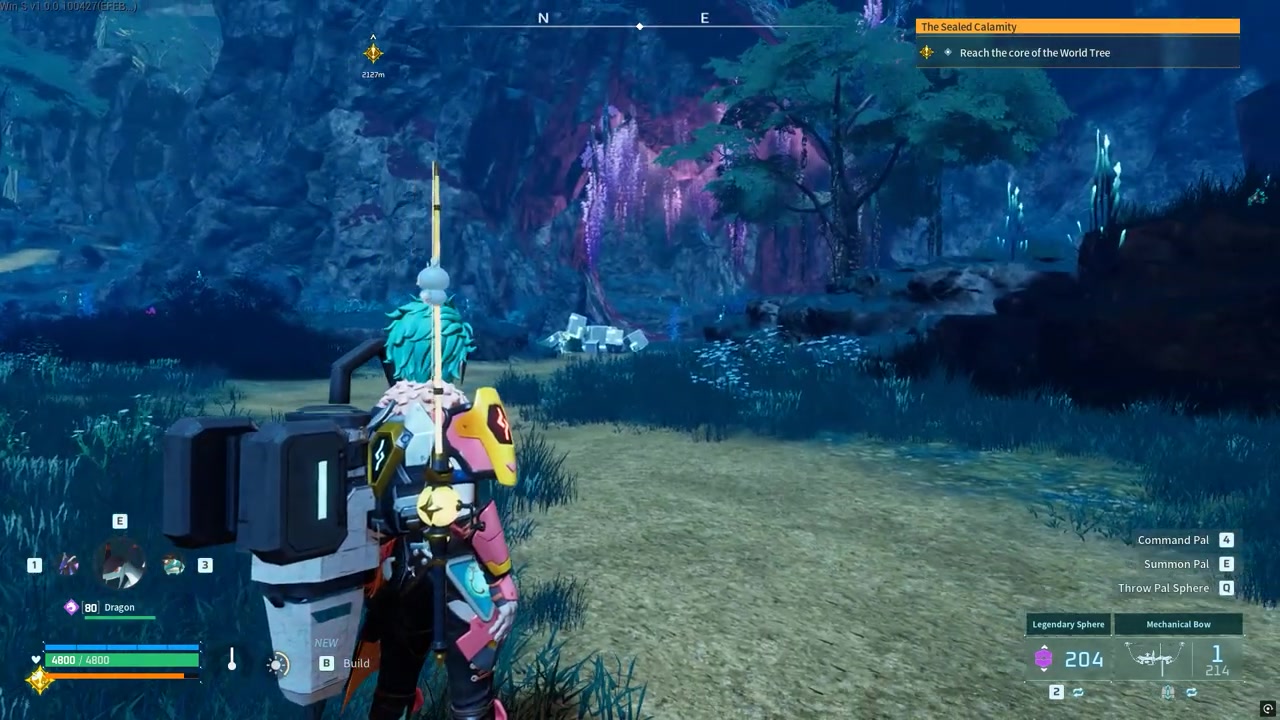Position at the starting location