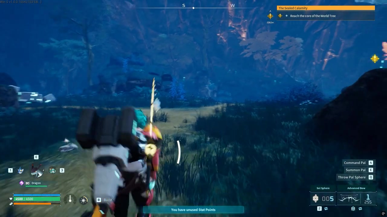 Enter the World Tree biome