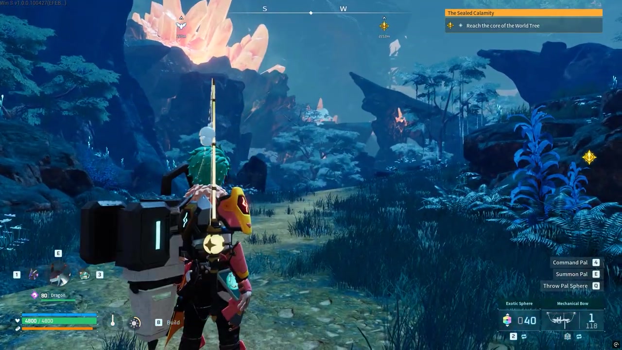 Enter the World Tree biome