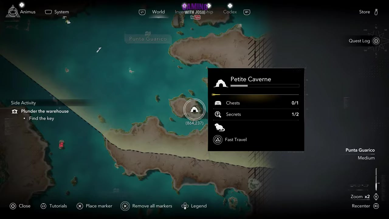 Travel to Petite Caverne