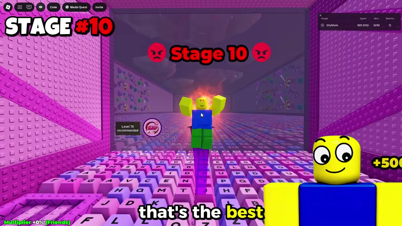 Stage 10: juke the boss left and right