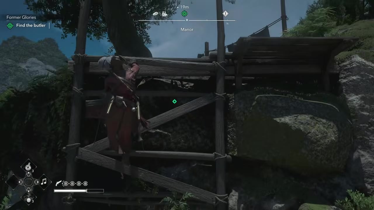 Let the cutscene play