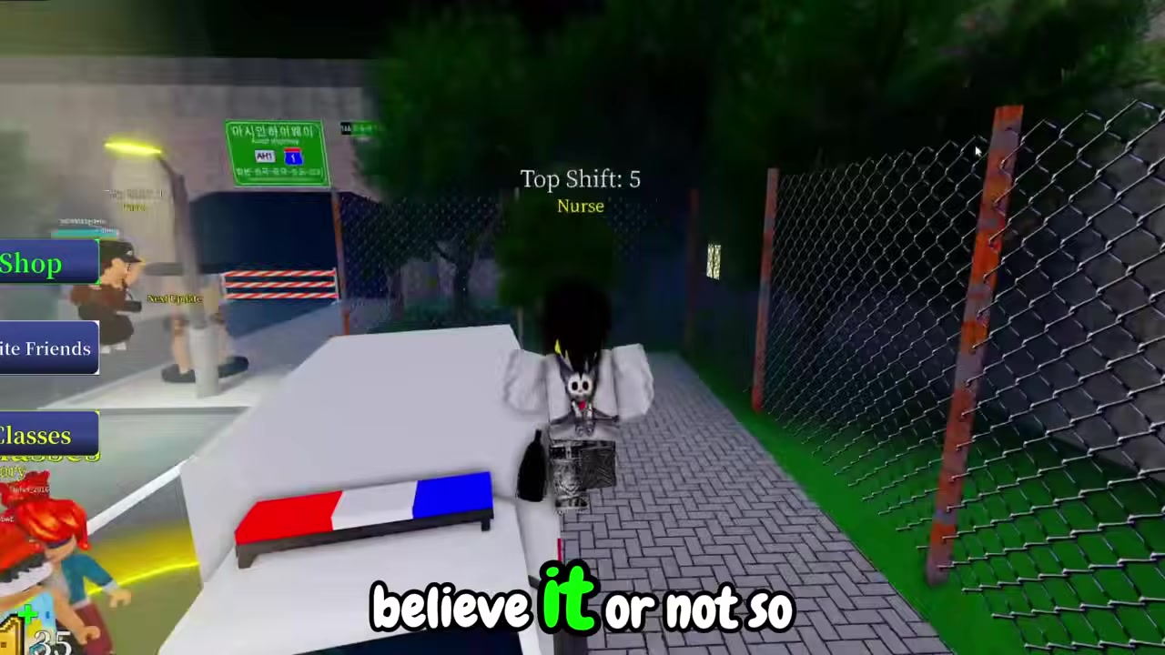 Leave and rejoin to reset Shift 1