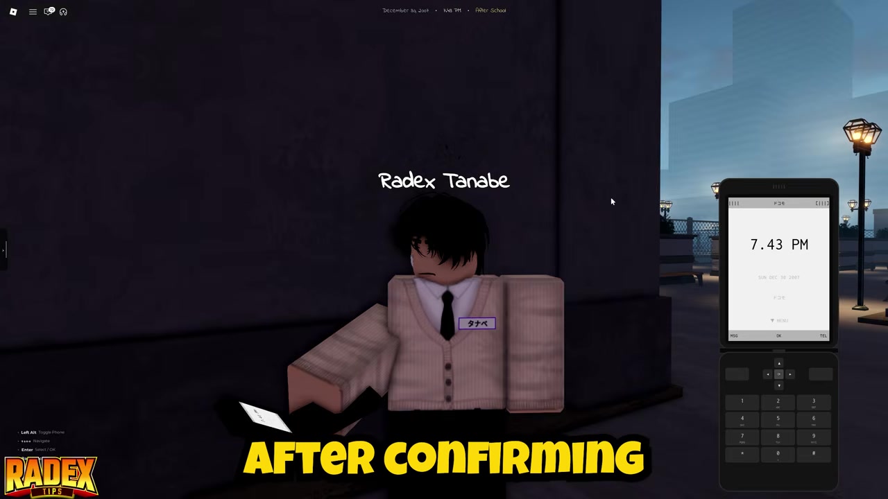 Confirm and take the random style