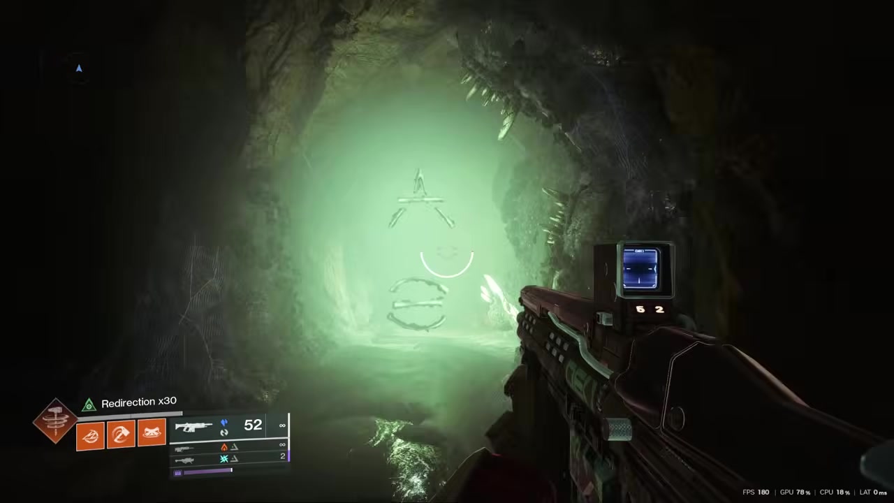 Search the blue-lit room