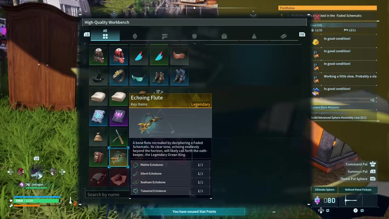 Craft the Echoing Flute