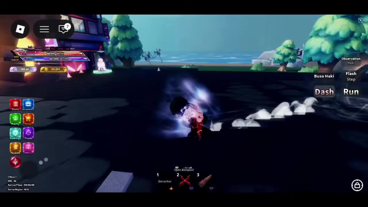 Let the Sukuna-style boss hit you