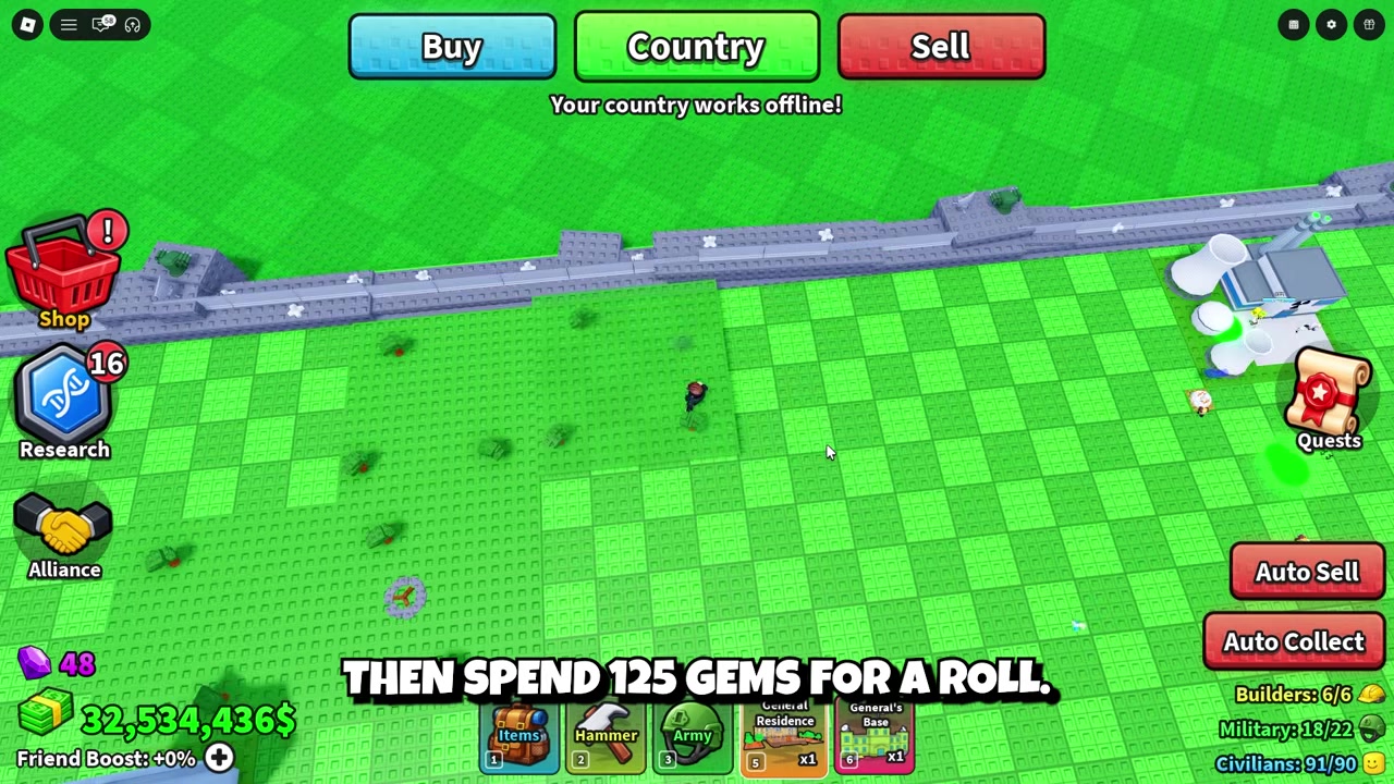 Use 2x luck if needed