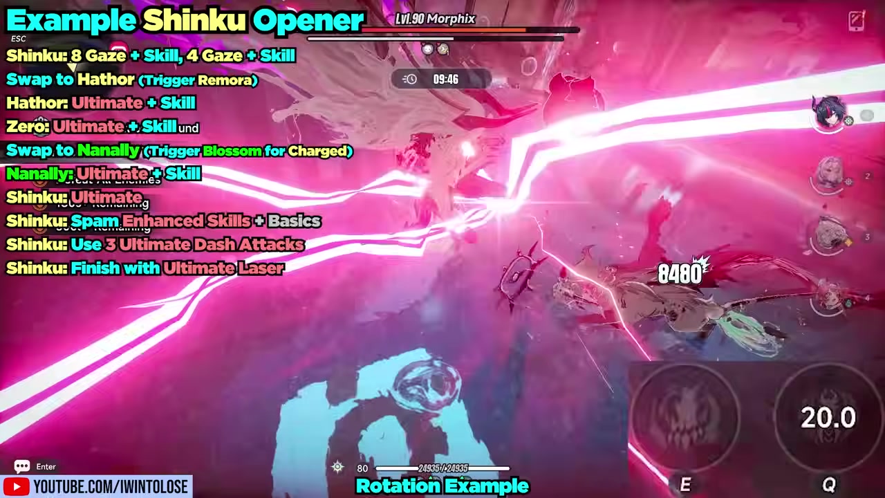Spend all three dash attacks