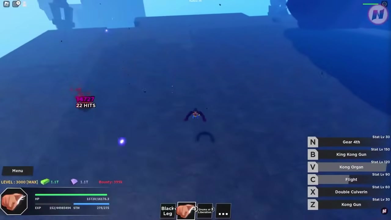 Beat the boss with Rubber/Gum equipped