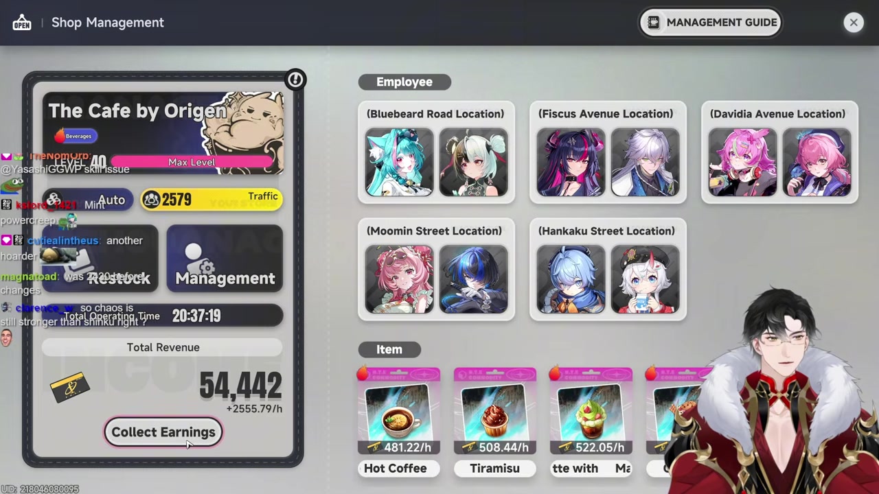 Place the Hotori bond item