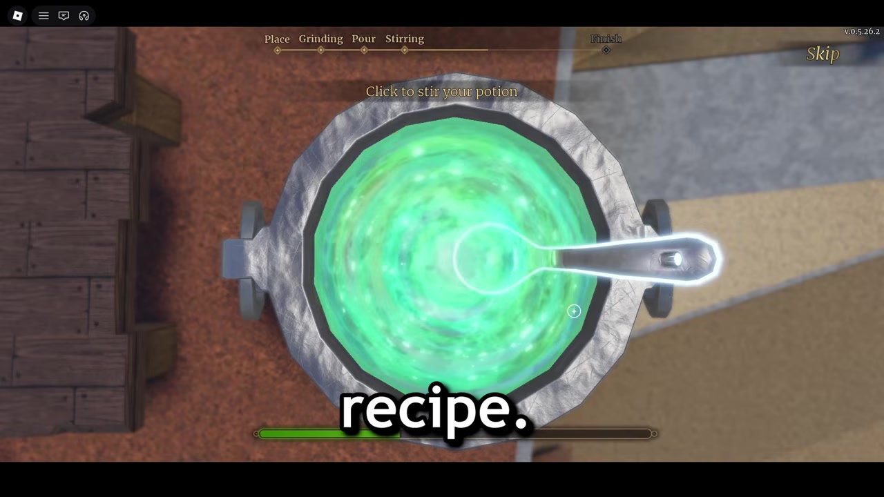 Prepare the final high-chance mix