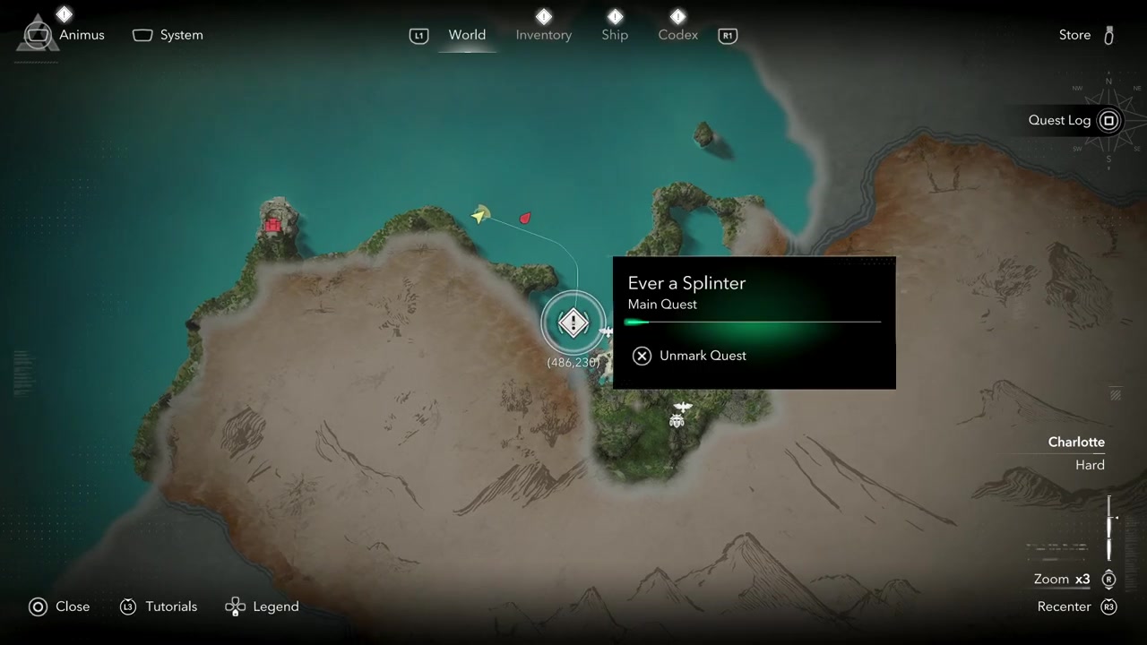 Sail to the objective marker